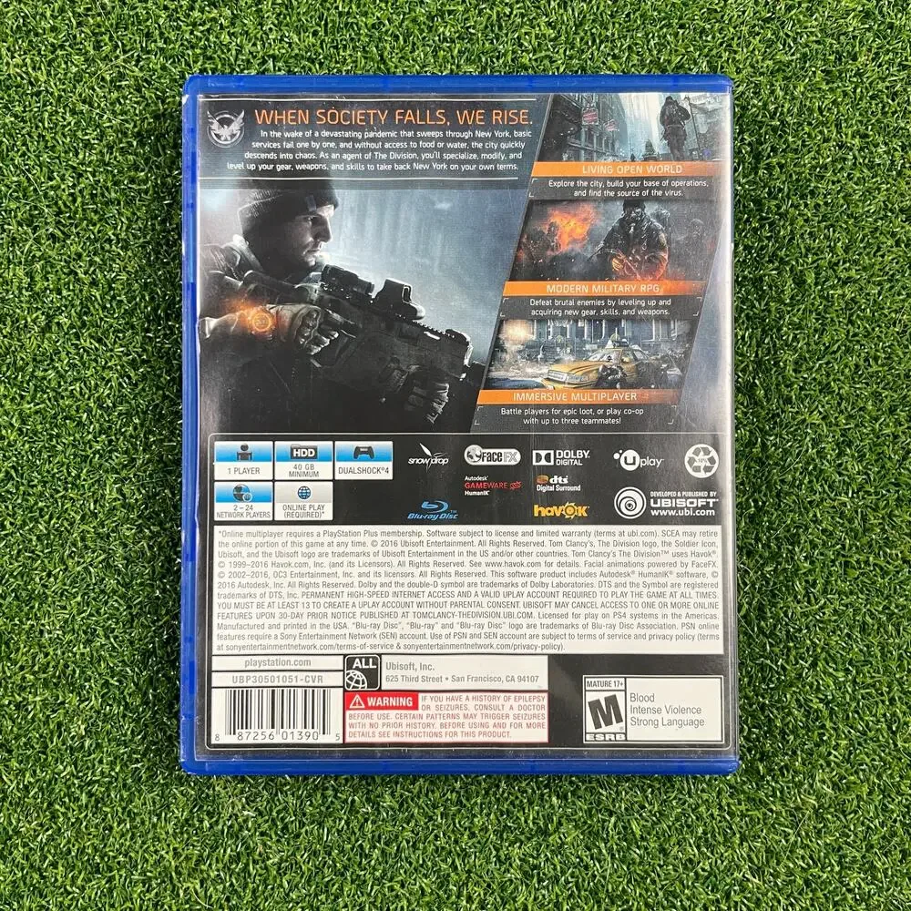 Tom Clancy's The Division (Sony PlayStation 4) PS4
